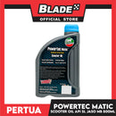 Pertua Powertec Matic Scooter Oil SAE 10W-40 800mL Synthetic Performance Fortified with Durasyn Technology