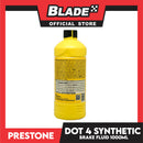 Prestone Dot 4 Synthetic Brake Fluid 1000ml for Extended Fluid Life