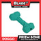 Doggo Prizm Bone Teal Color 6.5'' (Large Size) Ultra Tough Rubber Dog Toy