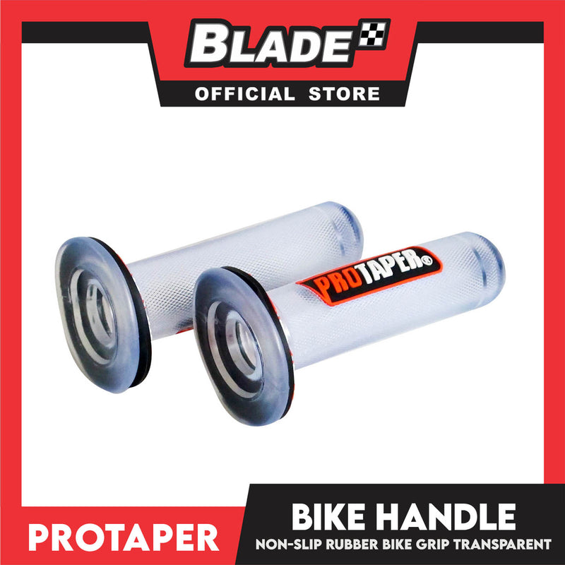 Protaper Rubber Bike Handle Grip (Clear)