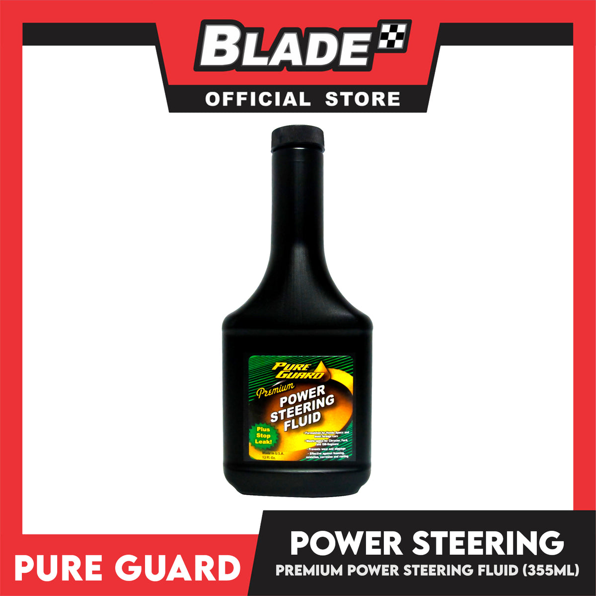 Pure Guard Power Steering Fluid 355ml