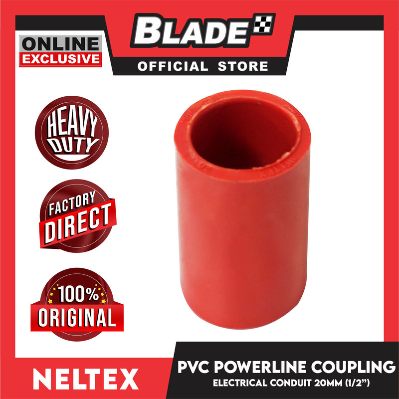 Neltex Powerline Electrical Fittings Coupling 20mm (1/2'')