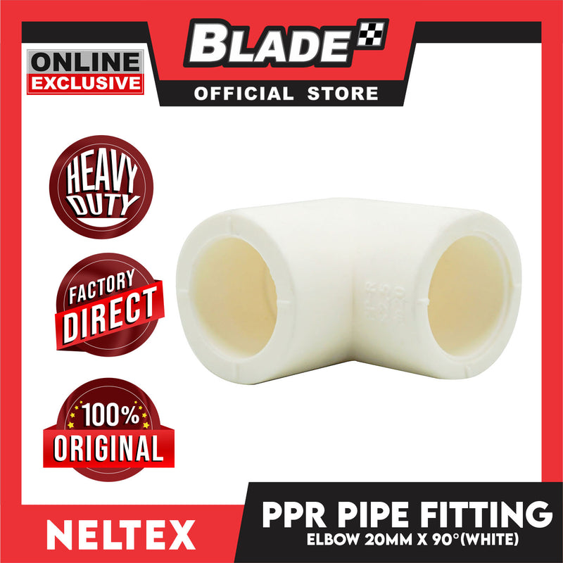 Neltex PPR PVC Fitting Elbow 90dgree 20mm (1/2'')