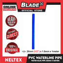Buy 10 Get 1 Free Neltex PVC Waterline Pipe 20mm x 1meter (Blue Pipe)