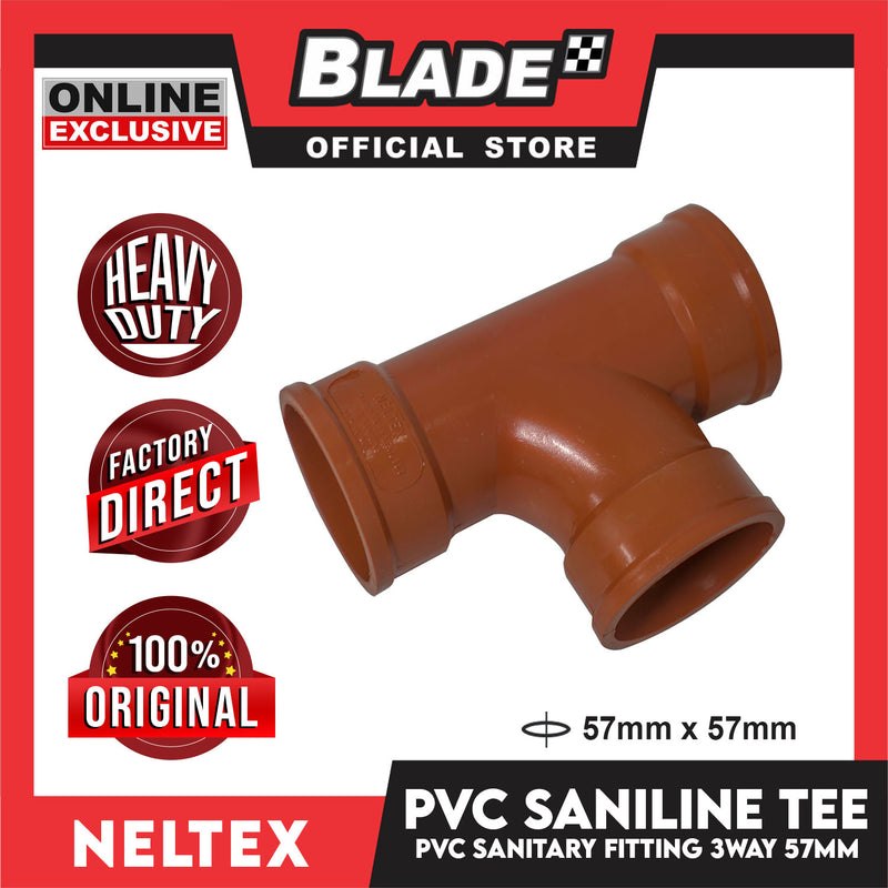Neltex Saniline PVC Fittings Tee Reducer 57mm x 57mm