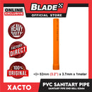 Xacto PVC  Sanitary Pipe Bell End 82mm(3.2'') x 1 meter