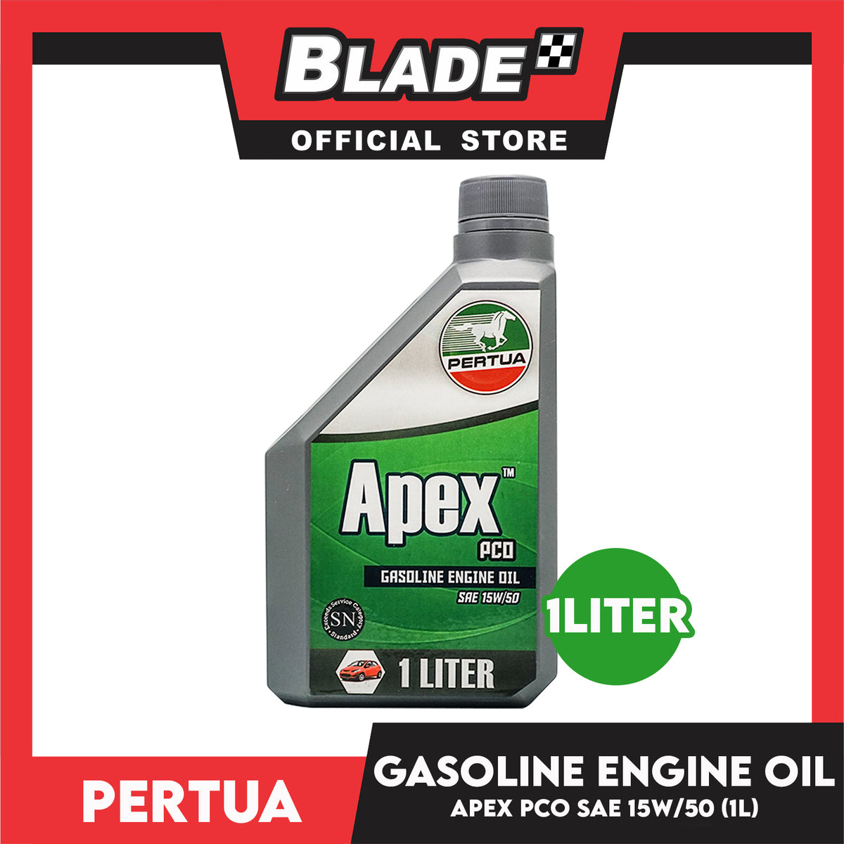 Pertua Apex PCO Gasoline Engine Oil SAE 15W/50 1L