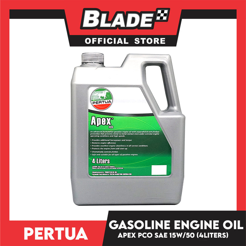 Pertua Apex PCO Gasoline Engine Oil SAE 15W/50 4L
