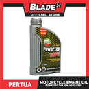Pertua Powertec 4T Motorcycle Engine Oil SAE 15W-40 1L Synthetic Performance Fortified with Durasyn Technology