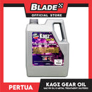 Pertua Kagz Gear Oil 90 GL-5 Synthetic performance Fortified with Durasyn Technology 4L