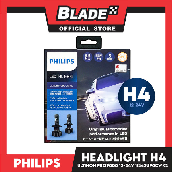 Philips LED-HL/H4 Ultinon Pro9000 HL Lumileds TopContact LED +250