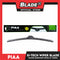 Piaa Si-Tech Wiper 22" 97055 550mm for Ford Expedition, Civic, Hyundai Accent, Eon, Kia Picanto, Mitsubishi Mirage,Montero