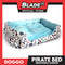 Doggo Pirate Bed (Large) Pet Sleeping Bed Dog Bed Pirate Theme