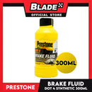 Prestone Dot 4 Synthetic Brake Fluid 300ml for Extended Fluid Life