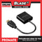 Promate HDMI to VGA Display Adaptor Kit ProLink-H2V (Black) Full HD