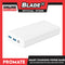 Promate Power Bank with Dual USB Output 20000mAh Bolt-20 (White) Compact Smart Charging