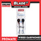 Promate Wired Earphones with Microphone Duet Hi-Res Noise Isolation (Black)