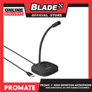 Promate Microphone with Flexible Gooseneck ProMic-1 High Definition Uni-Directional (Black)