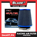 Racing Air Filter Super Power Flow 0402 (Blue) - Washable and Reuseable