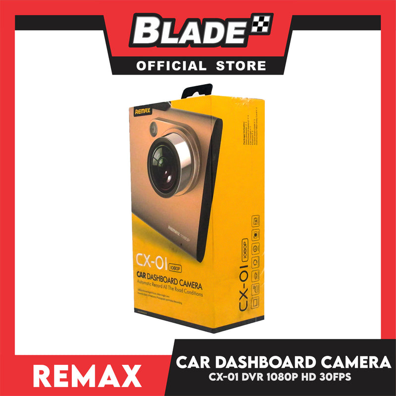 Remax Car Dashboard Camera Dashcam CX-01 1080P Full HD (Gold)