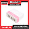 Gifts Remax USB Charger 5Port RU-U1 Assorted Colors