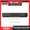 Roku Streambar HD, 4K, HDR Streaming Media Player and Premium Audio