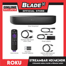 Roku Streambar HD, 4K, HDR Streaming Media Player and Premium Audio