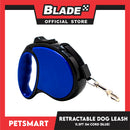 Retractable Dog Leash 11.5ft (3M) Cord with One Button Lock and Release for Up to 25lbs. Dog and Cats