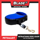 Retractable Dog Leash 11.5ft (3M) Cord with One Button Lock and Release for Up to 25lbs. Dog and Cats