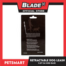 Retractable Dog Leash 11.5ft (3M) Cord with One Button Lock and Release for Up to 25lbs. Dog and Cats