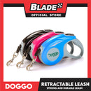 Doggo Retractable Leash 3M (Pink) Strong And Durable, In Comfort And Control Running And Convenient