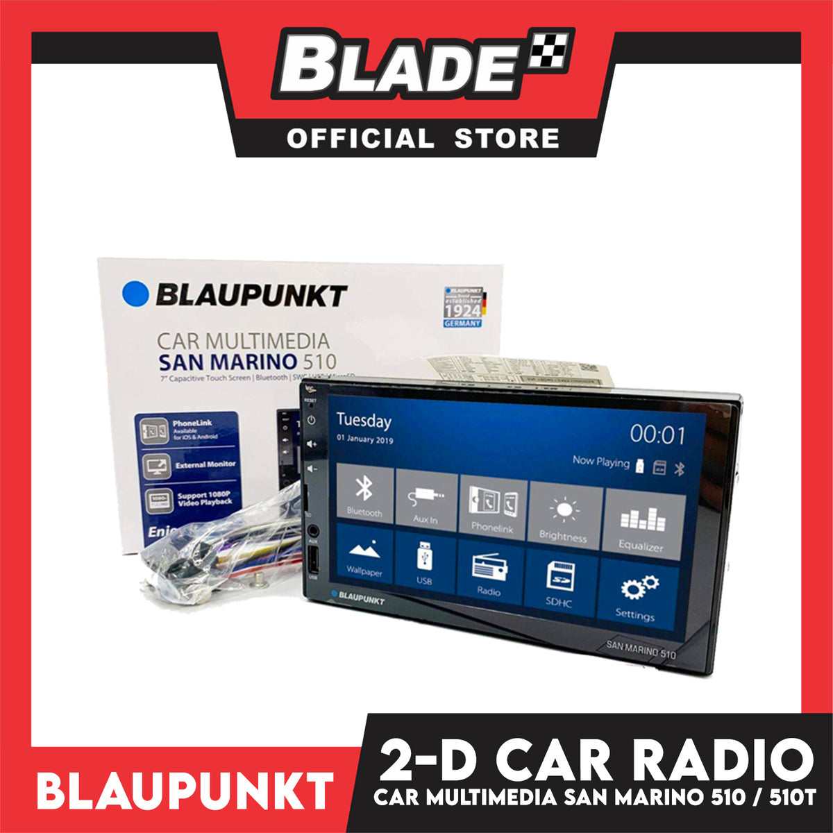 Blaupunkt Car Multimedia San Marino 510