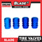 Tire Valve Cap YX81 Set Of 4pcs (Assorted Colors)