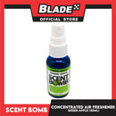 Scent Bomb Concentrated Air Freshener Green Apple 30mL Spray