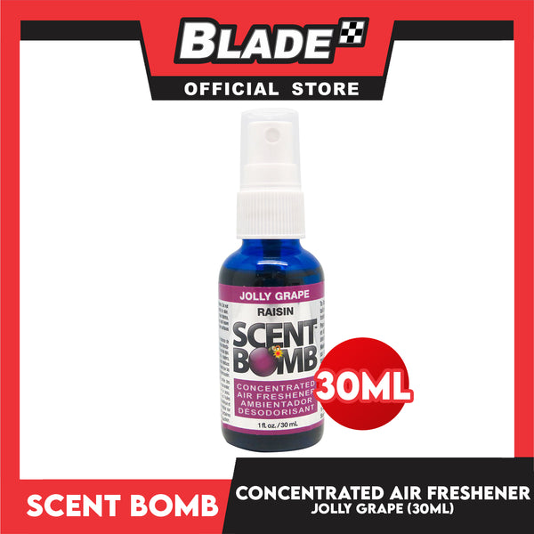 Scent Bomb Concentrated Air Freshener Jolly Grape 30mL Spray
