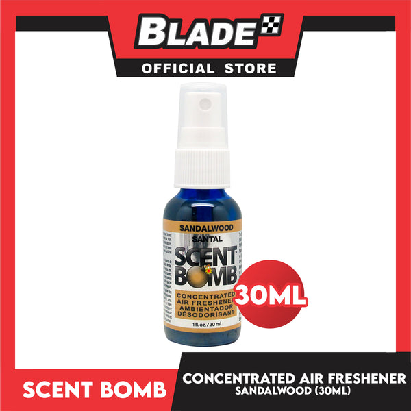 Scent Bomb Concentrated Air Freshener SandalWood 30mL Spray