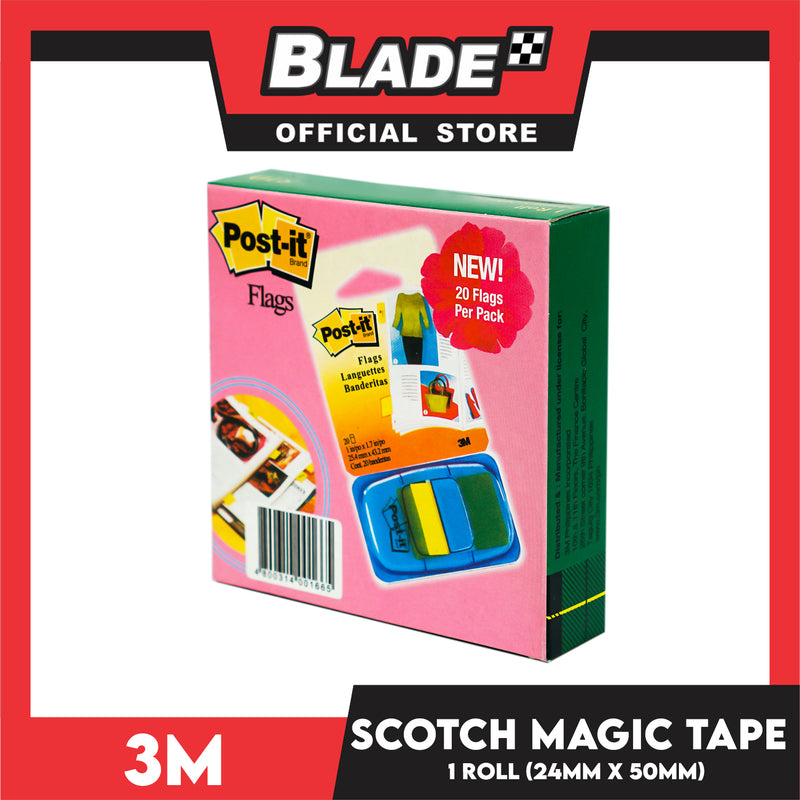3M Scotch Magic Tape 1 Roll 24mm x 50m (810)