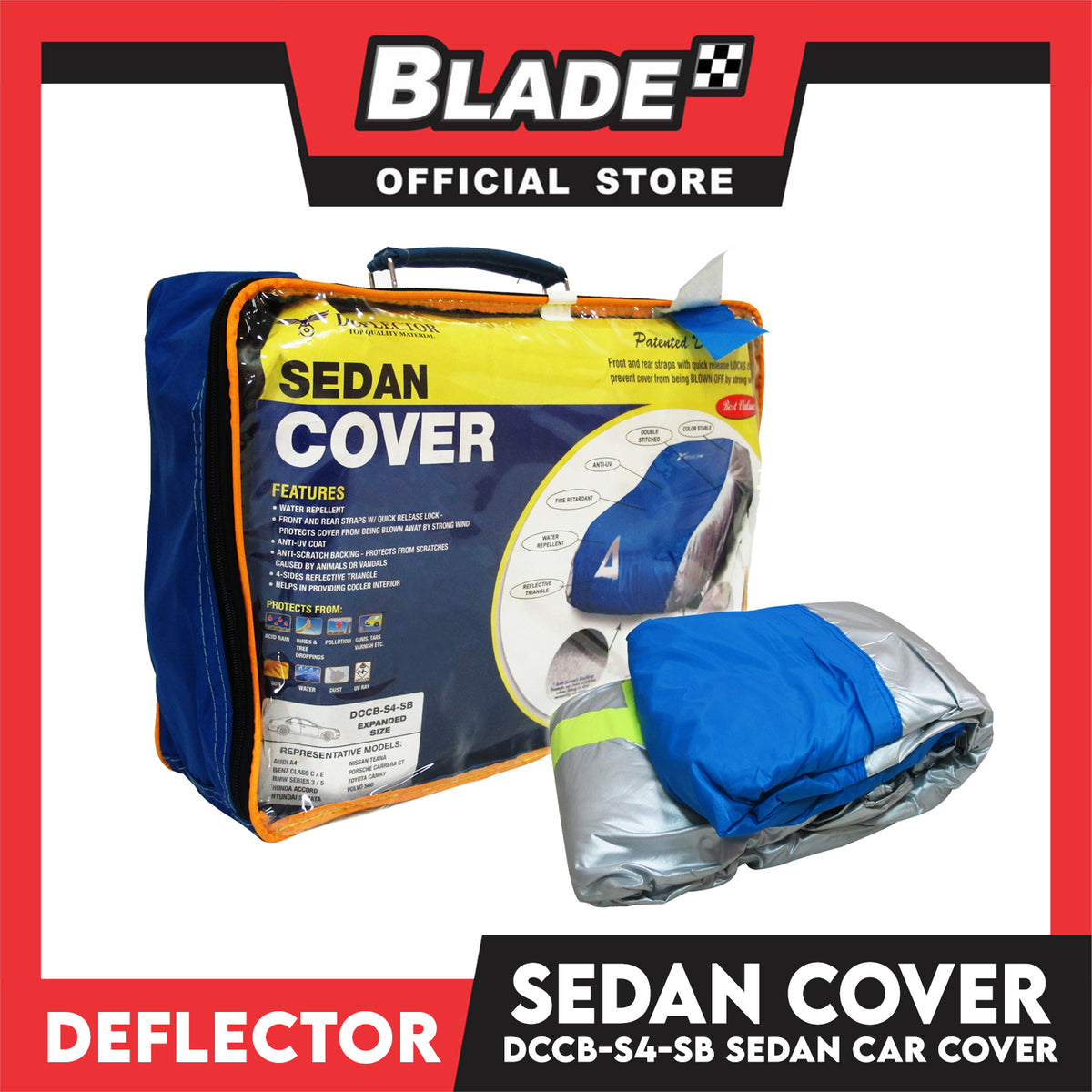 Deflector DCCB-S4-SB Sedan Car Cover