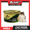 12pcs Sheba Succulent Tuna and Snapper in Gravy 85g Grain-Free Cat Wet Food