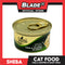 6pcs Sheba Succulent Tuna and Snapper in Gravy 85g Grain-Free Cat Wet Food