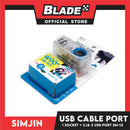 Simjin 1 Socket + 3.1A 2 USB Port SM-12