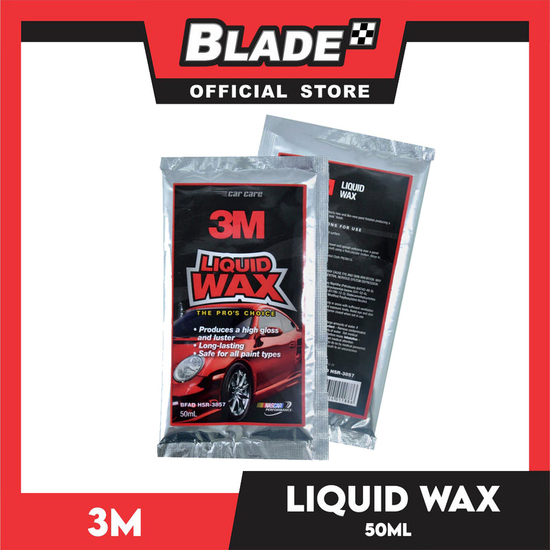 3M Liquid Wax Sachet 50ml