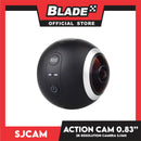 Sjcam Action Camera 0.83'' OLED Screen SJ360 (Black) 12 MP, 360 Degree Videos, 2K Resolution Camera 30FPS High Definition