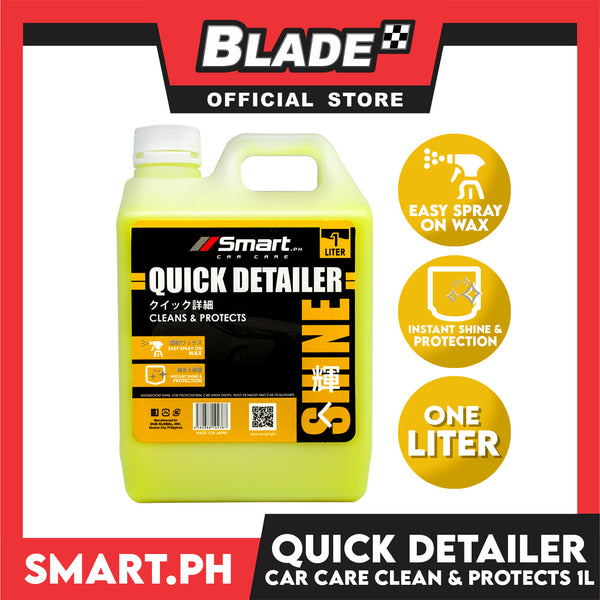 Smart Car Care Quick Detailer 1 Liter Cleans & Protects used to Restores Deep Gloss and Removes Oxidation