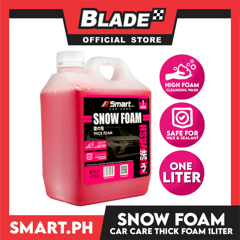 Smart Car Care Snow Foam 1 Liter Thick Foam Used to Remove Dirts and Grimes for Vehicle