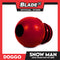 Doggo Snow Man (Red) Ultra Tough Rubber Dog Toy And Can Put Dog Treats Inside