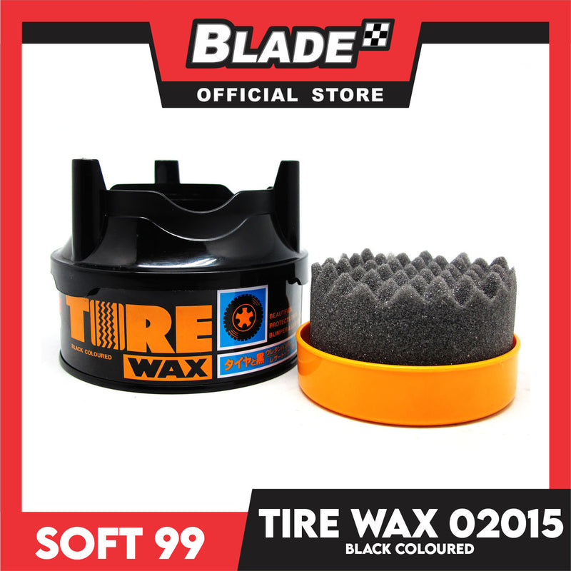 Soft99 Tire Black Wax 170g Restores The Black Pigment Broken 02015