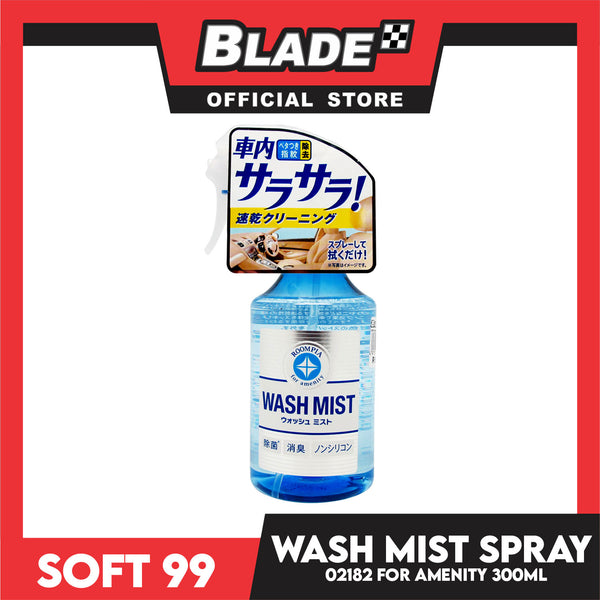 Soft99 Wash Mist Spray 300ml Multi-Purpose Cleaner For Auto Interior 02182