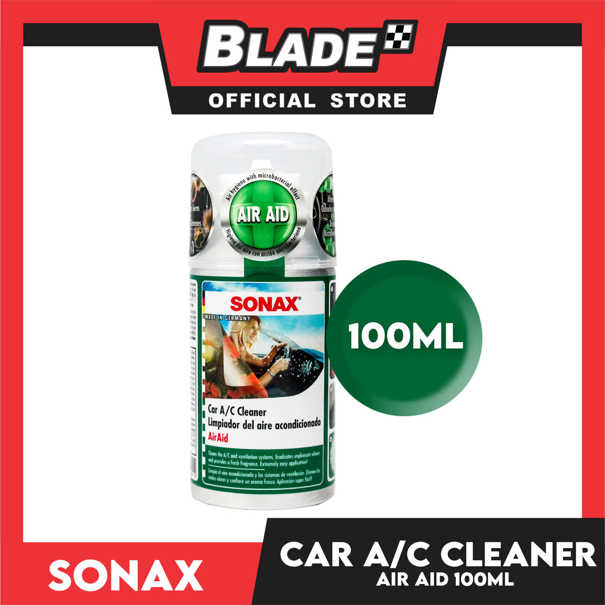 Sonax Car Aircon Cleaner Air Aid 323100 100mL