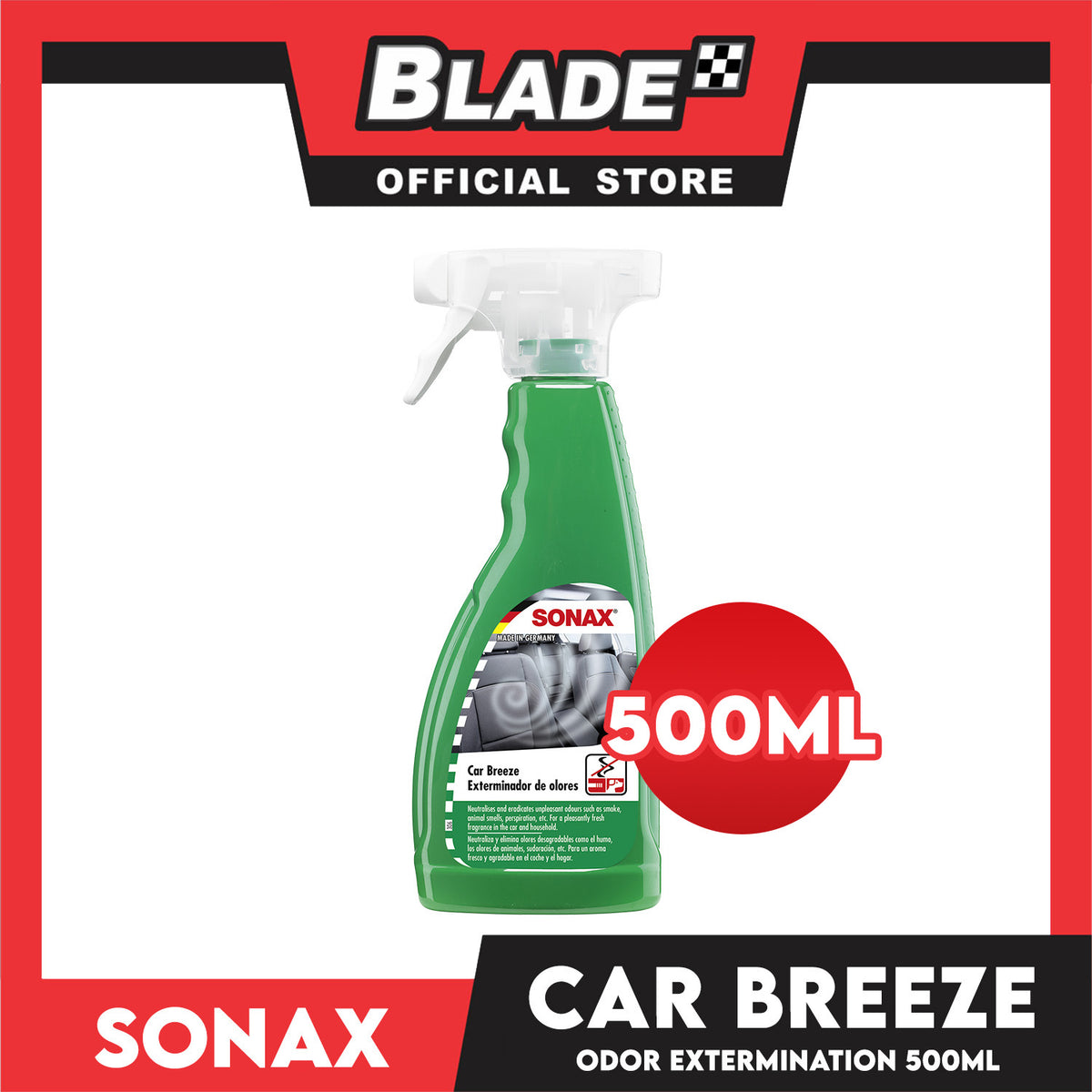 Sonax Car Breeze 292 241-544 500mL Pleasantly Fragrance